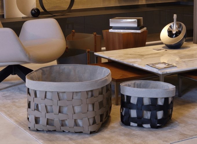 ポンポン入れるだけでおしゃれに片付く。マルシェみたいに収納できる