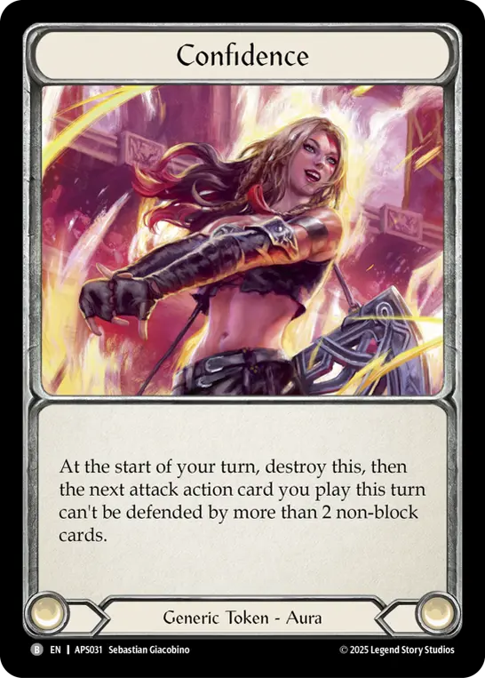 Confidence – Flesh & Blood