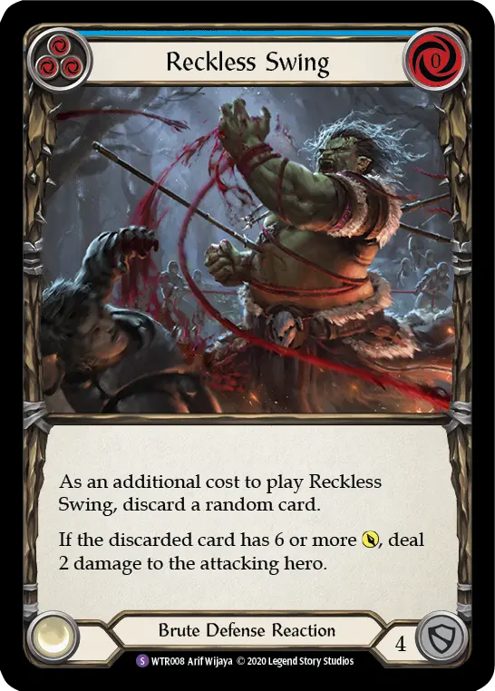 Reckless Swing – Flesh & Blood
