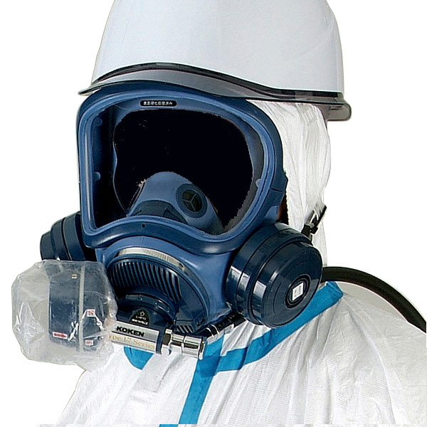 プレッシャデマンド形エアラインマスク 17号HVM－Z | 【ミドリ