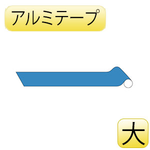 JIS配管識別テープ AH507（小） 青 187507 | 【ミドリ