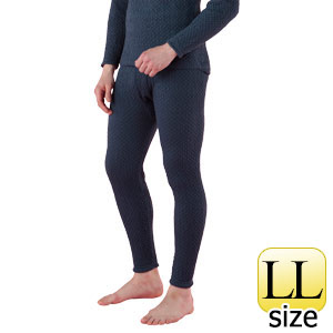 ひだまり チョモランマ（R） 紳士 QMS951 ズボン下 M ネイビー