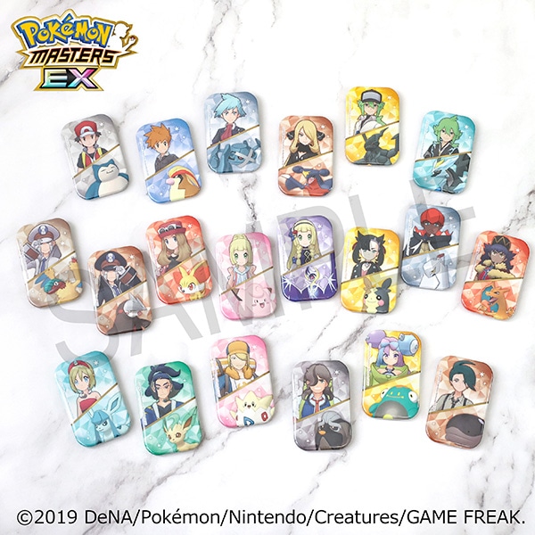 ポケモンマスターズ EX』 スクエア缶バッジ／ウォロ＆トゲピー: キャラ