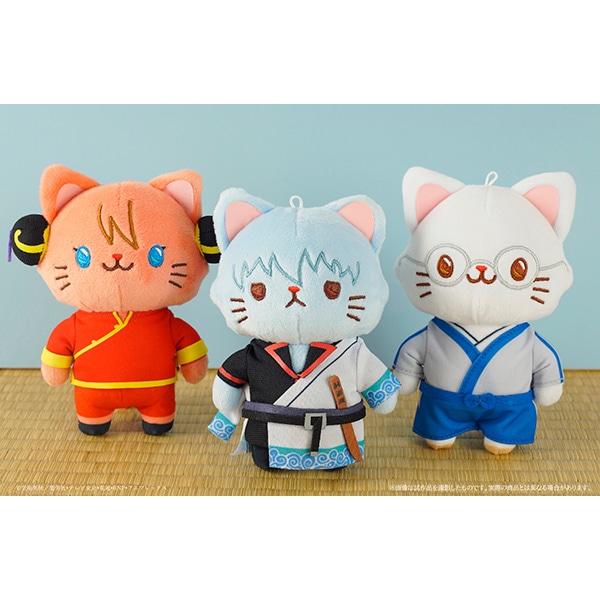銀魂 withCATアイマスク付きぬいぐるみキーホルダー 桂小太郎: キャラ