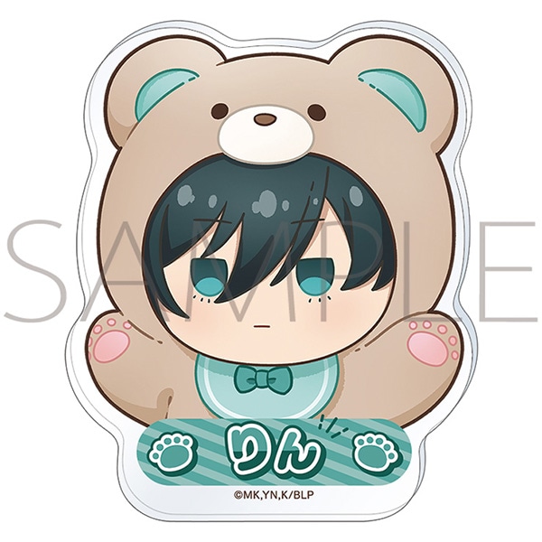 ブルーロック2期 アクリルコースター／（いかく）糸師 凛: キャラ