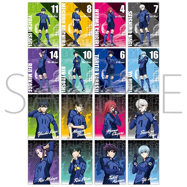 ブルーロック2期 クリアシートコレクション: キャラグッズ｜ムービック