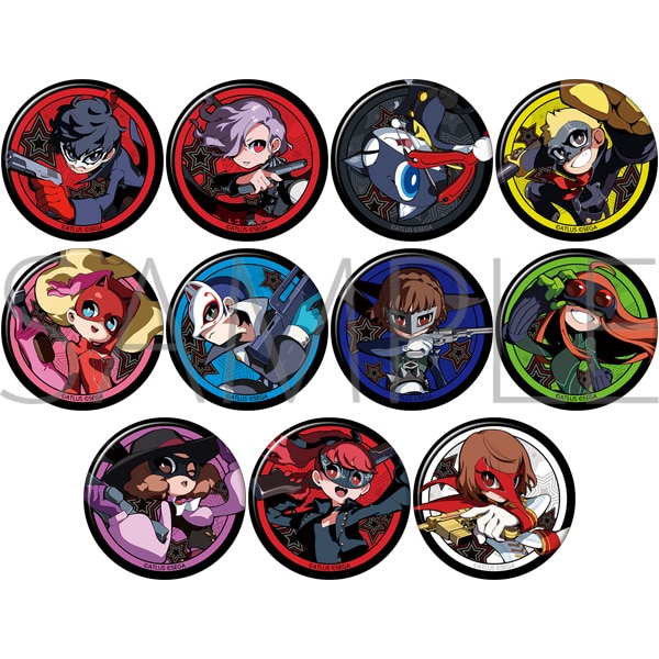 ペルソナ5 タクティカ キャラバッジコレクション: キャラグッズ
