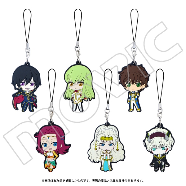 コードギアス 復活のルルーシュ ラバーストラップコレクション（6種