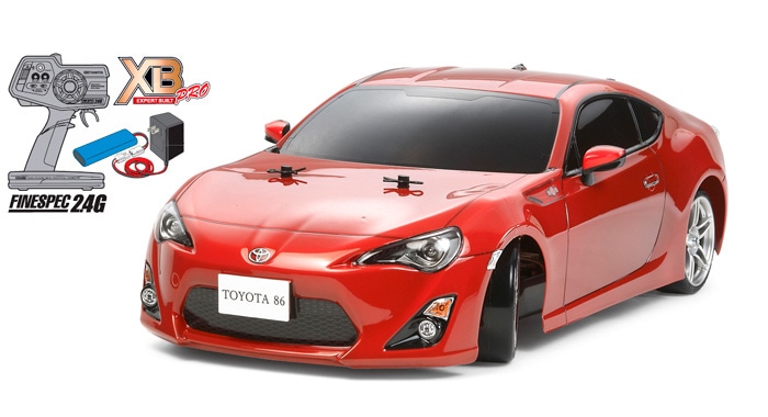タミヤ XBシリーズ 1/10RC XB トヨタ86 （TT-01Dシャーシ TYPE-E
