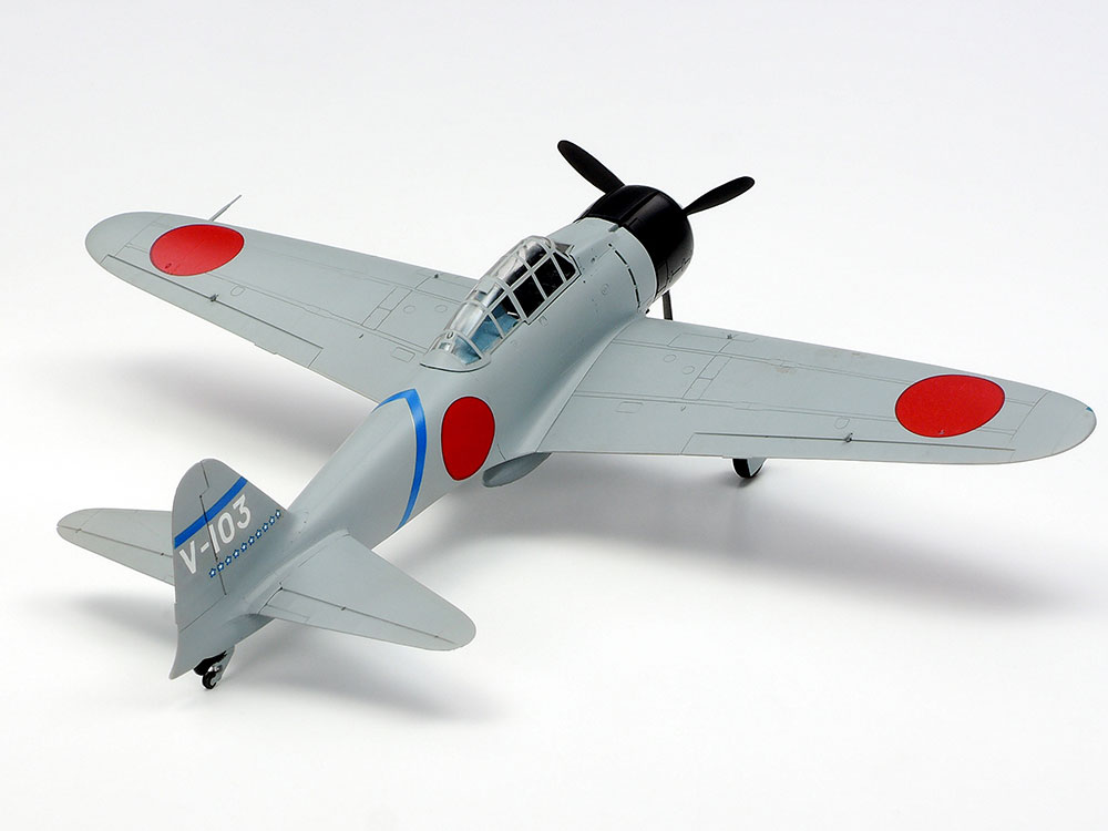 タミヤ 1/48 傑作機シリーズ 海軍零式艦上戦闘機21型 | タミヤ