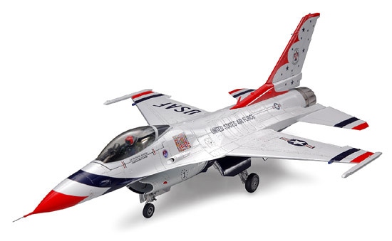 タミヤ 1/48 傑作機シリーズ F-16C ［ブロック32/52］ “サンダーバーズ