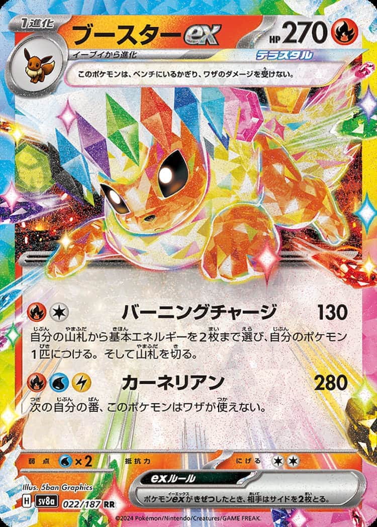 毎日更新】《ブースターex》SARの最新買取価格・値段推移チャート