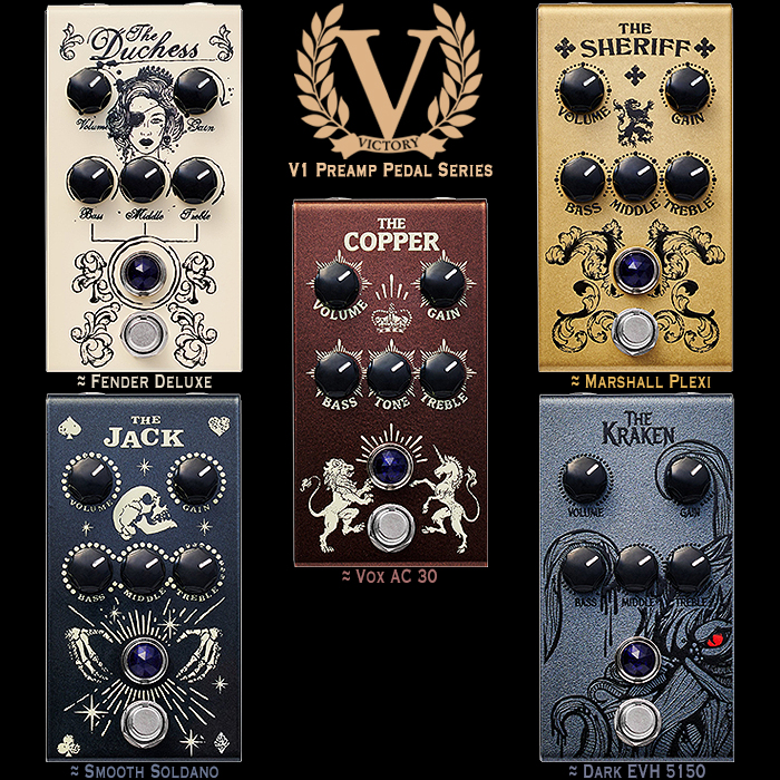 Guitar Pedal X - News - Victory Amps V1 The Jack Preamp is the