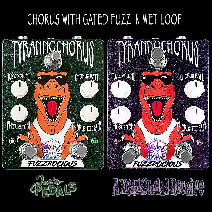 FUZZROCIOUS LI'L FELLA オーバードライブ OCD RAT Fuzzrocious Pedals