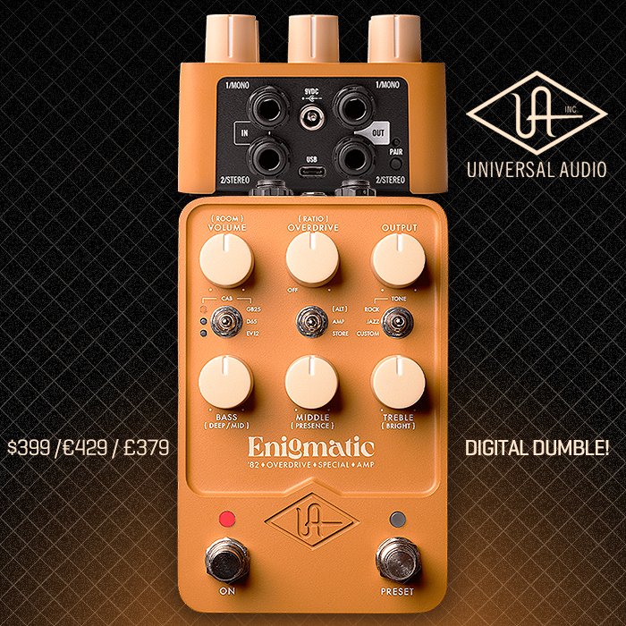 Guitar Pedal X - GPX Blog - Universal Audio's UAFX takes on the