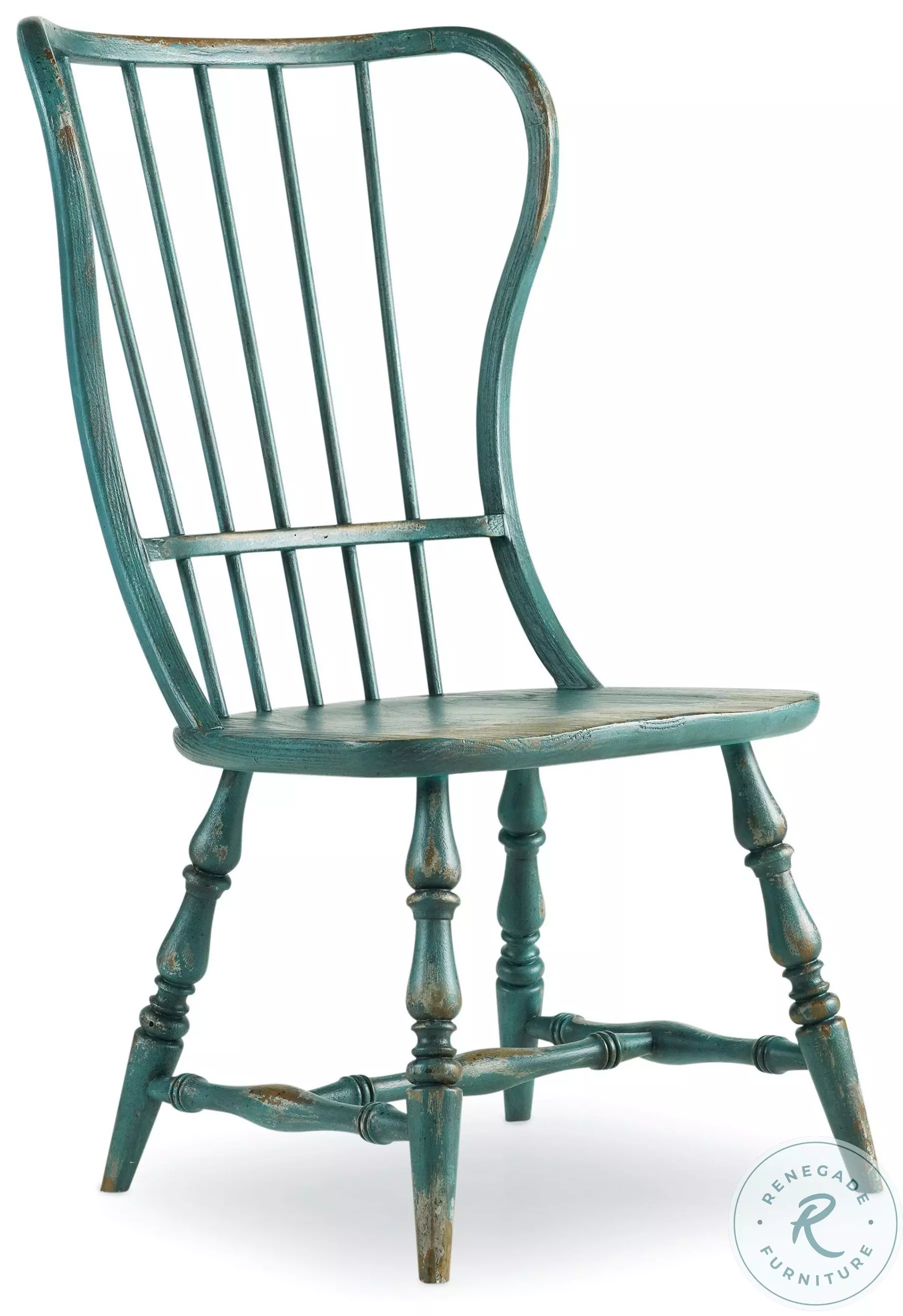 Sanctuary Blue Spindle Side Chair Set of 2 from Hooker | Coleman