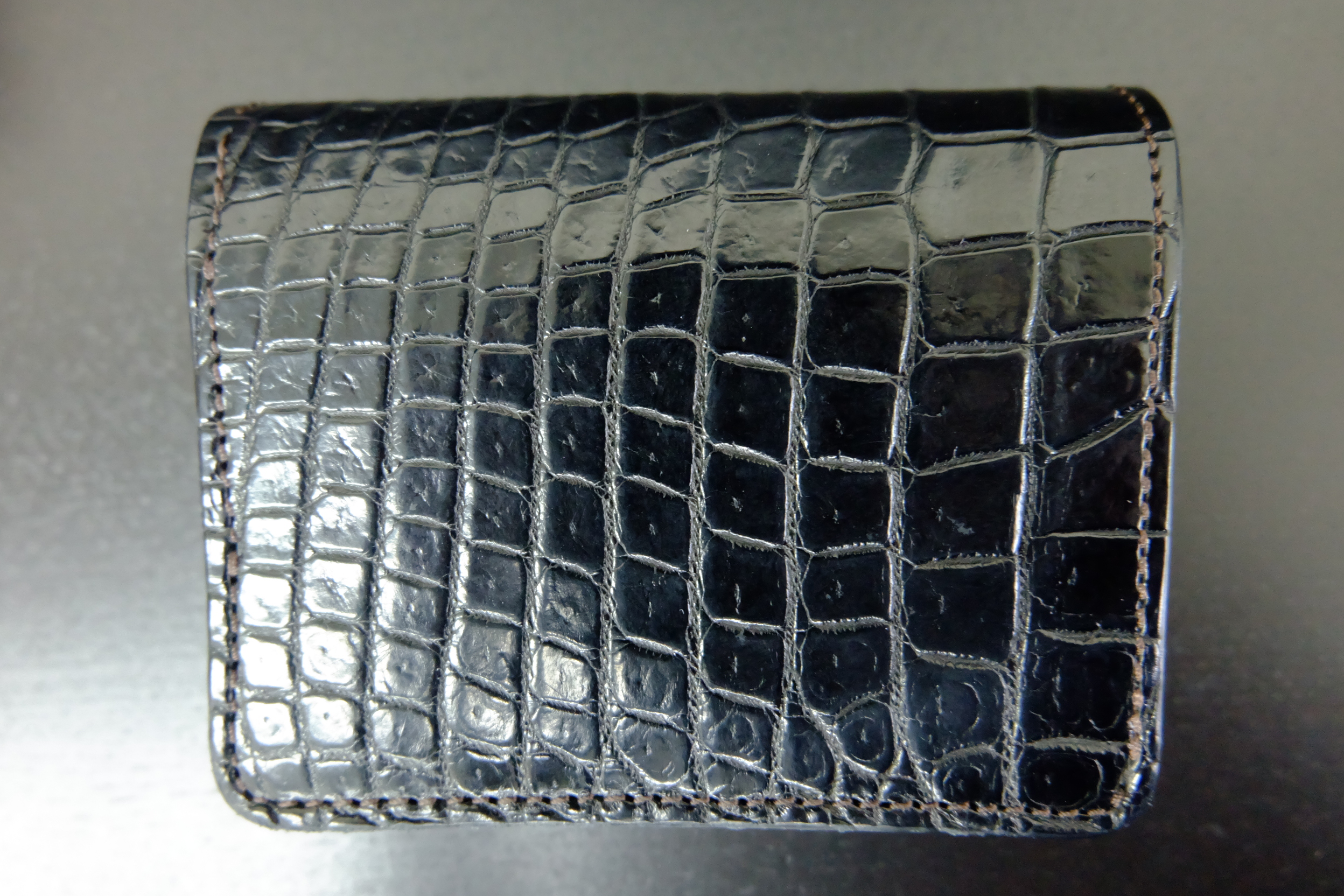 ワイルドスワンズのクロコダイルのお財布、KF-003の高価買取をいたし