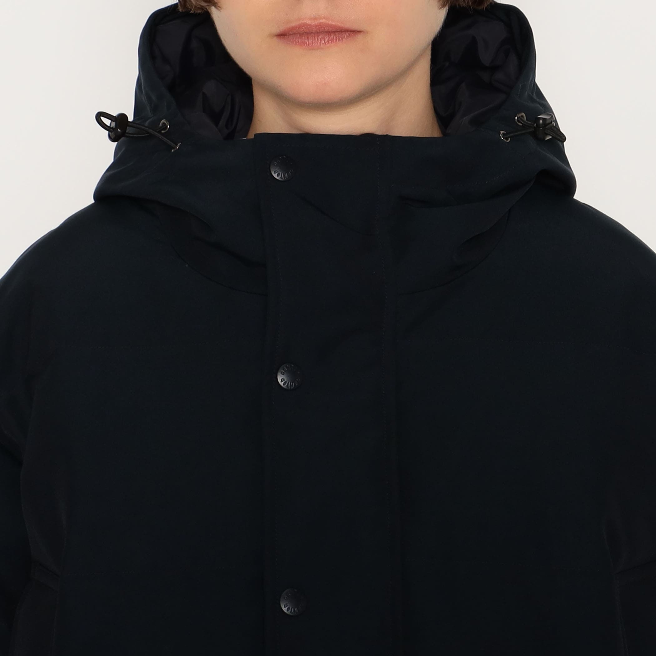 DANTON WOMEN'S BIG SILHOUETTE HOODED DOWN JACKET