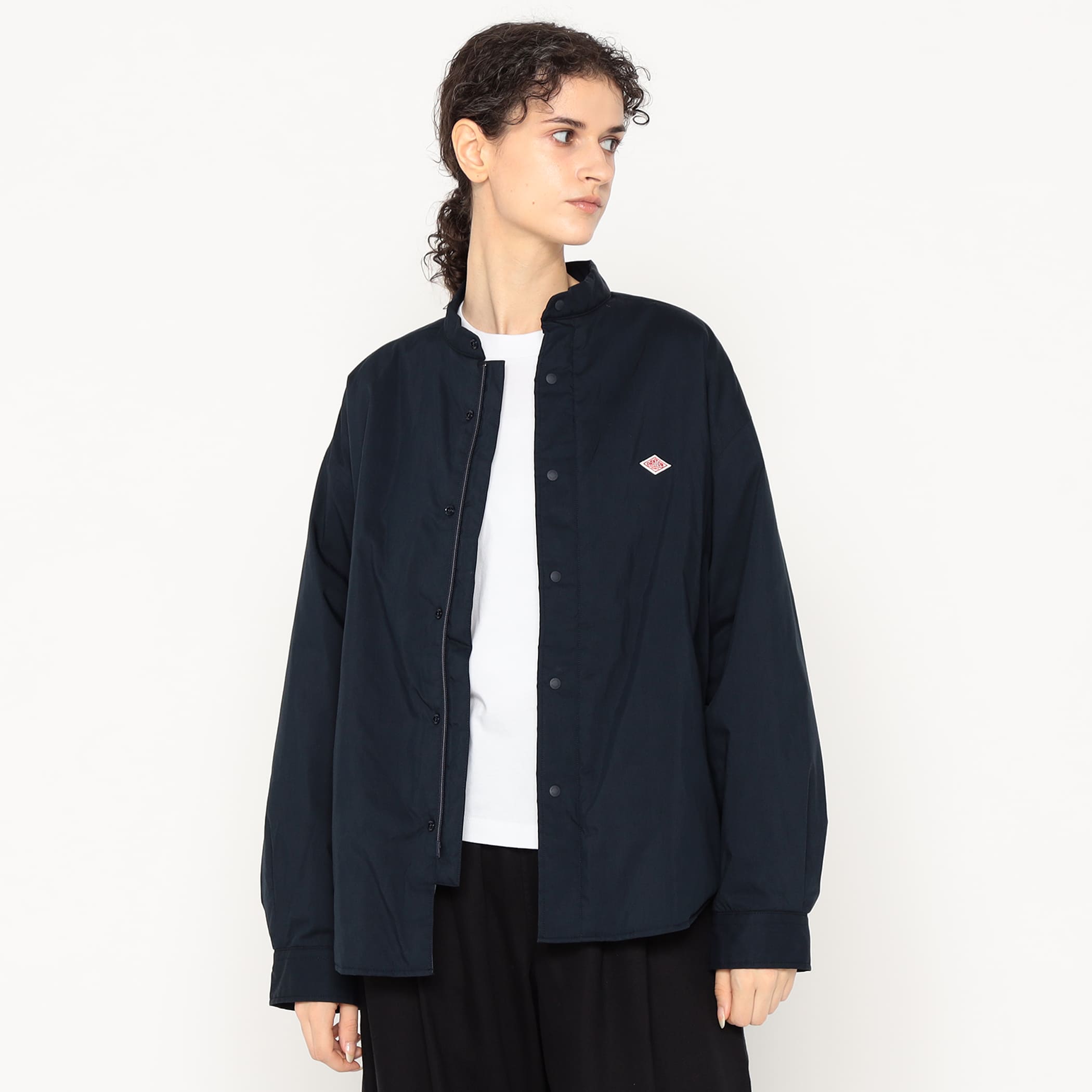 DANTON Women's Insulation Stand Collar Shirt Jacket