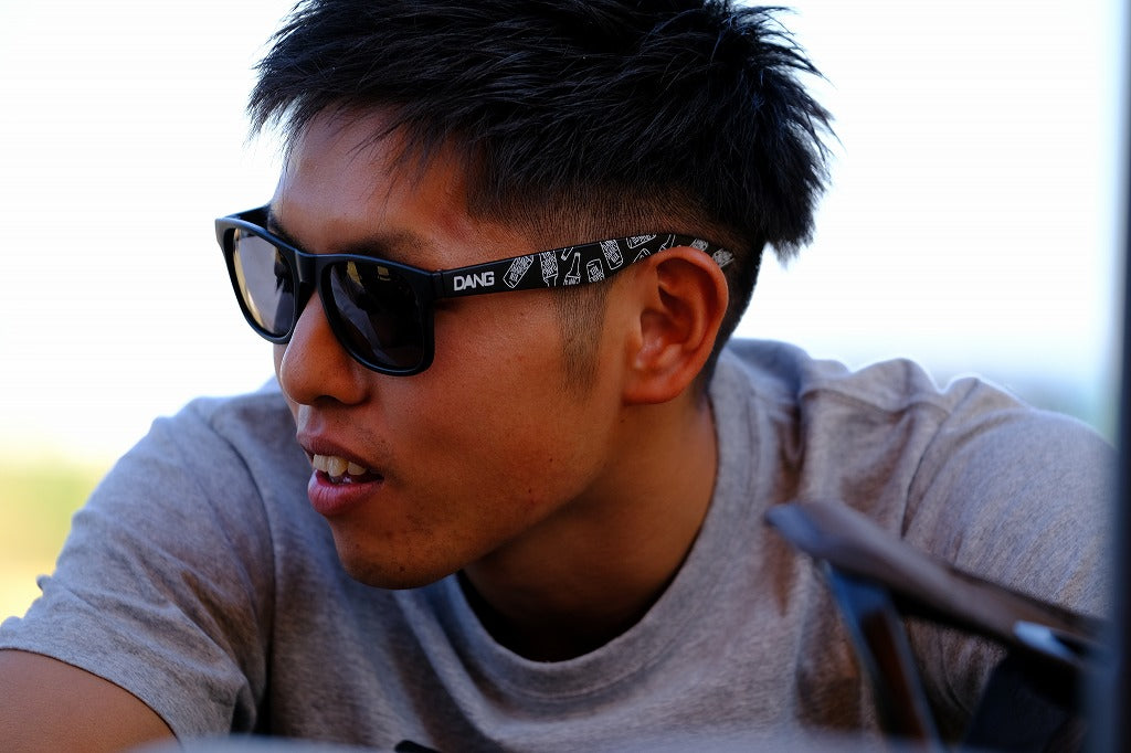 LOCO ブラック x ブラック・スモーク 偏光レンズ 中村貴之デザイン