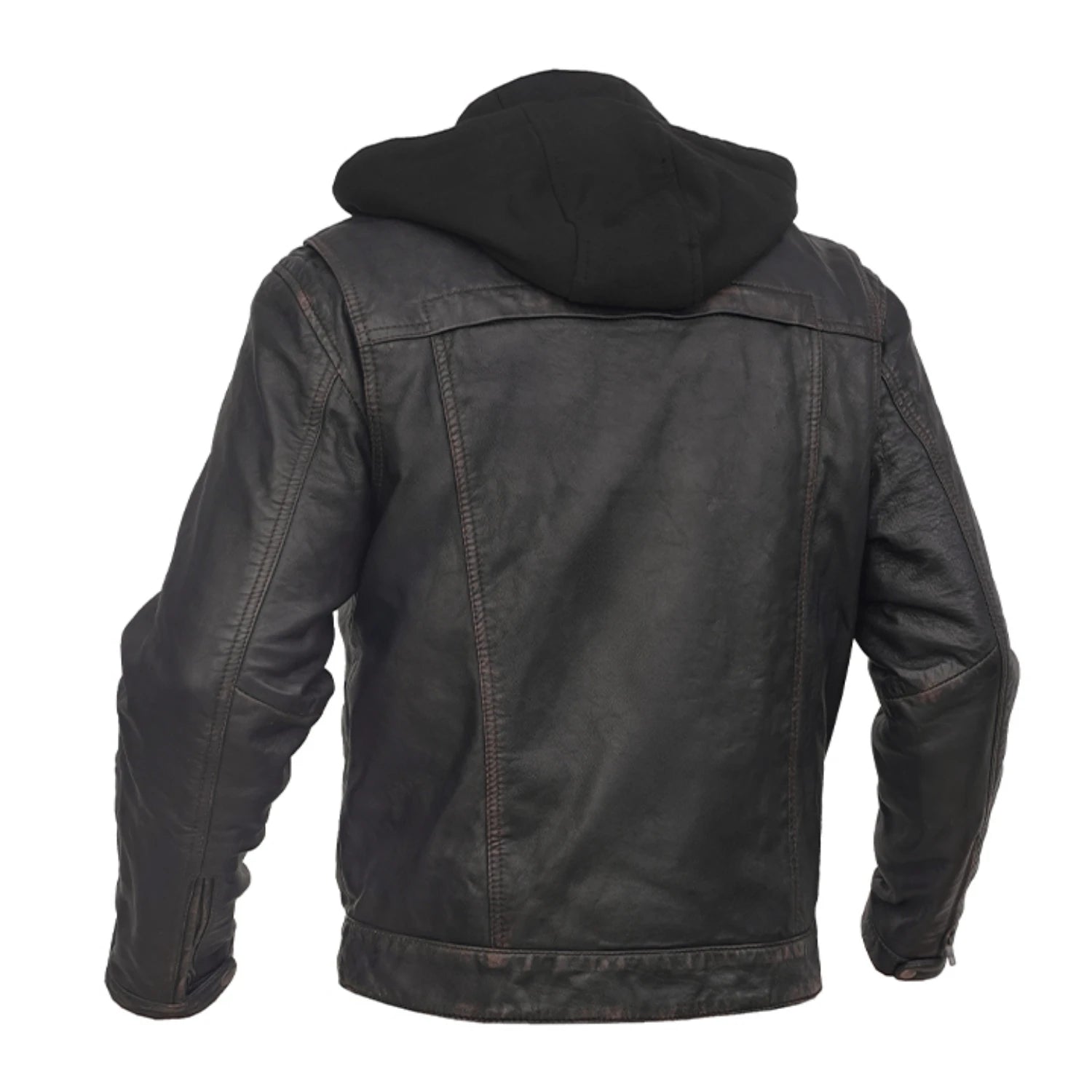 Gladius™ Men's Leather Motorcycle Jacket - Safety & Style