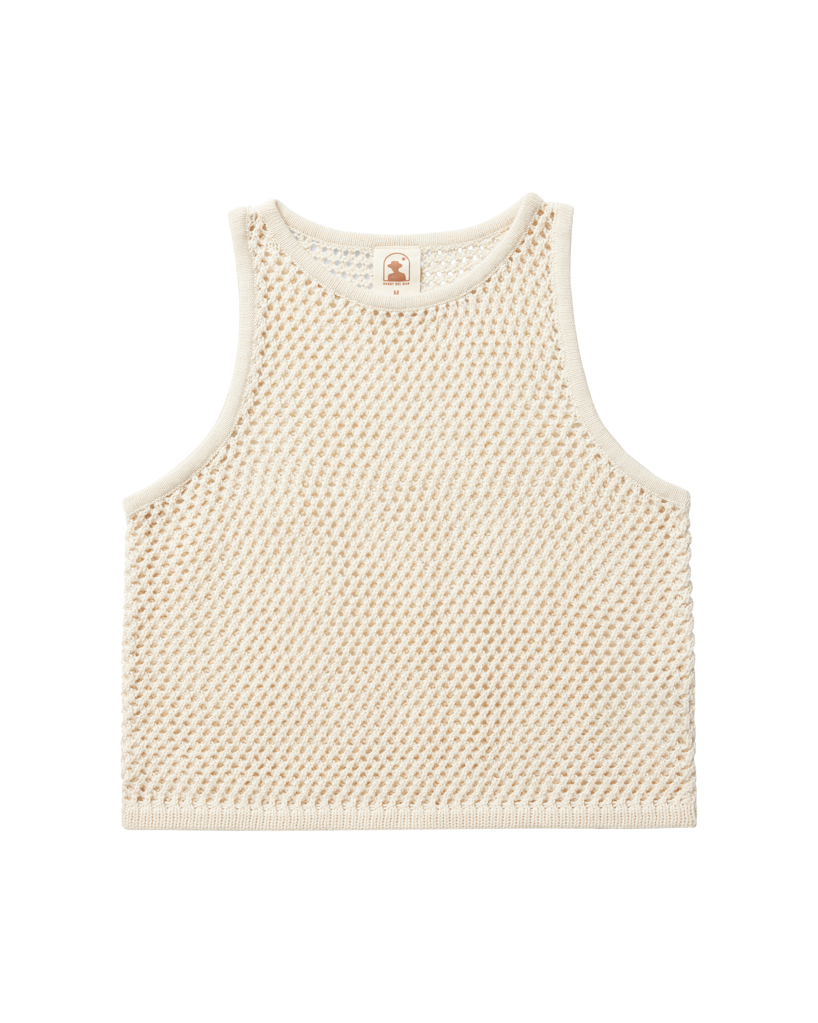 The Malaga Crochet Tank - Vintage Ivory – Dandy Del Mar
