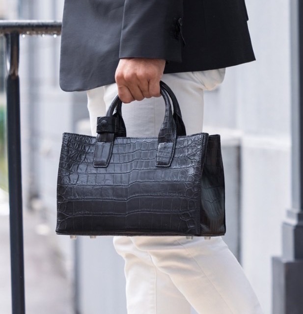 crocodile hand bag (HCP) ≪red≫ – Jeanne & Jean