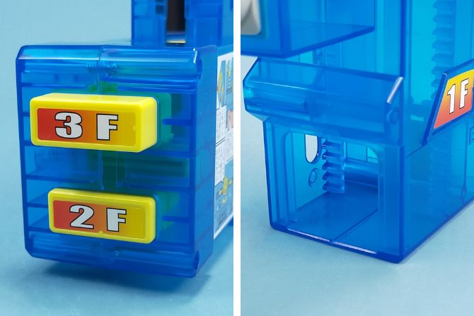 新作｜レールキューブクリアメカエレベーターセットの口コミレビュー