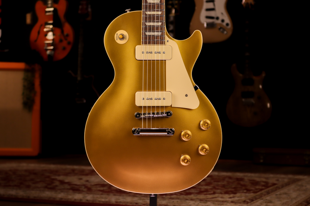 Gibson Les Paul Standard 50s Gold Top / 956 | Daily Guitar Draw©