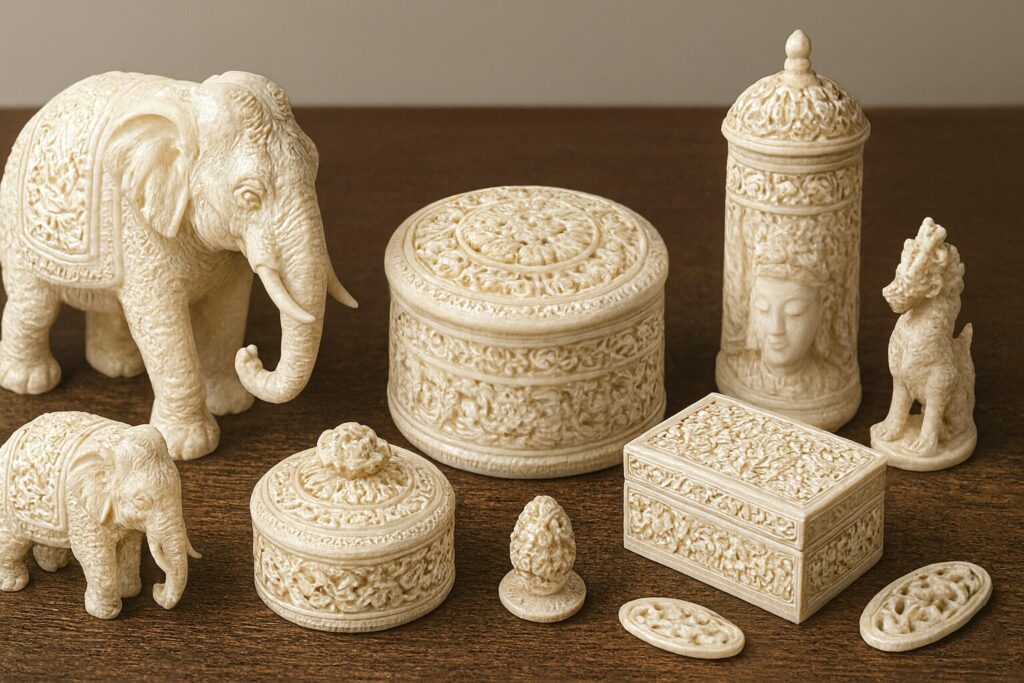 象牙細工品の種類を完全ガイド｜根付・置物・仏像・装飾品の特徴と価値