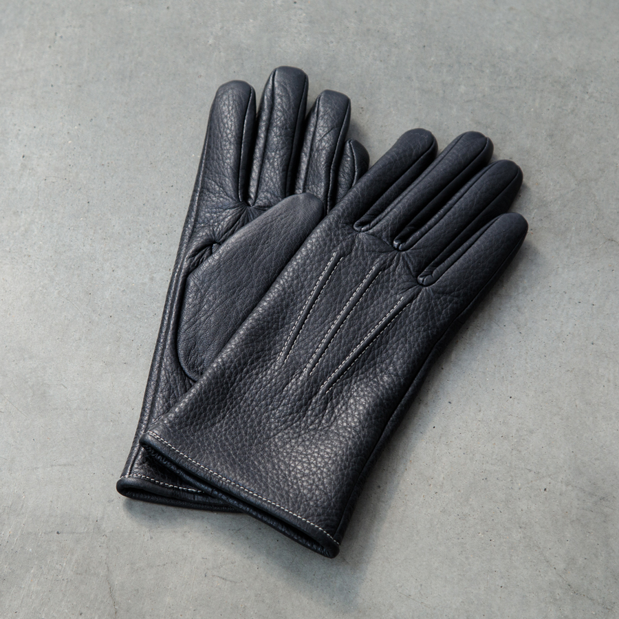 鹿革レザーグローブ/ブラウン | Factelier (ファクトリエ)