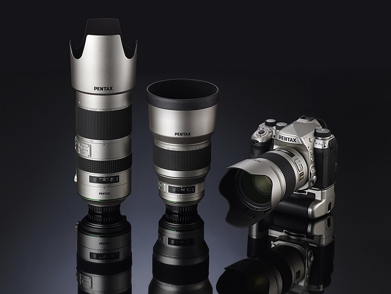 PENTAXの「D FA☆」レンズ3本にシルバーエディション - デジカメ Watch