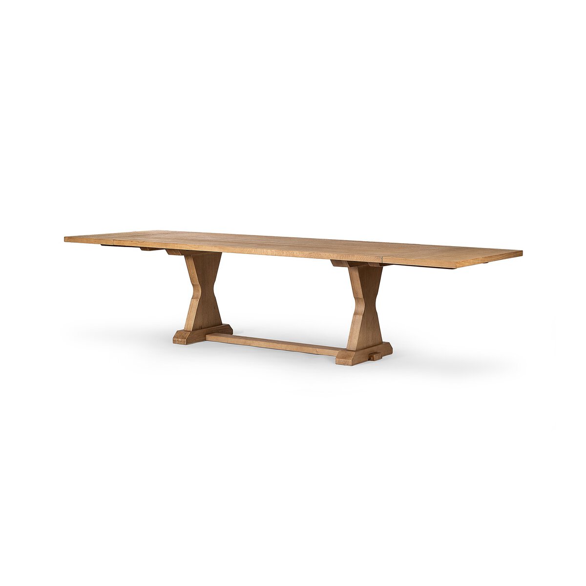 Idella Extension Dining Table Worn Oak Veneer Four Hands