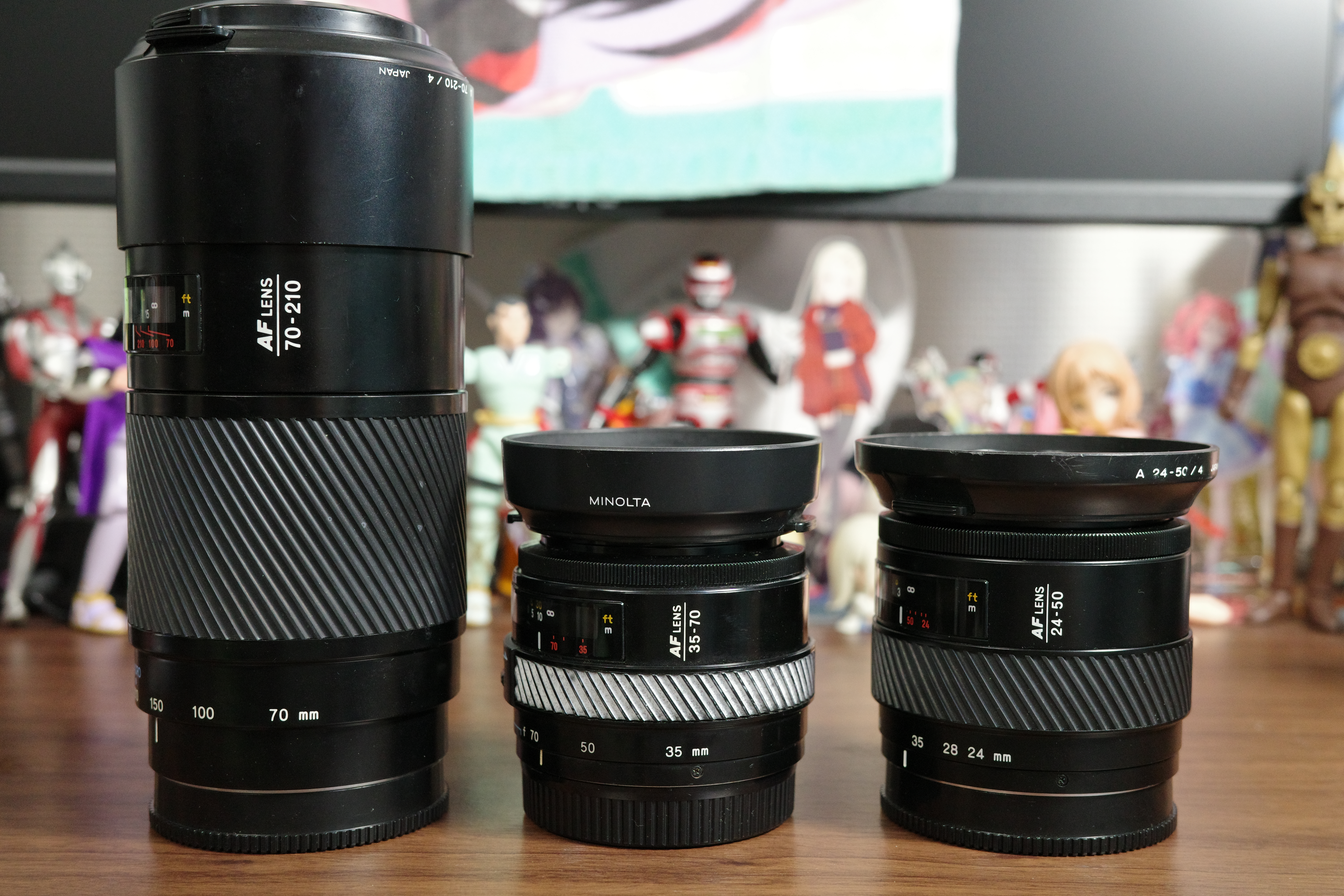 ミノルタAマウント小三元レンズを揃えたので作例まとめレビュー