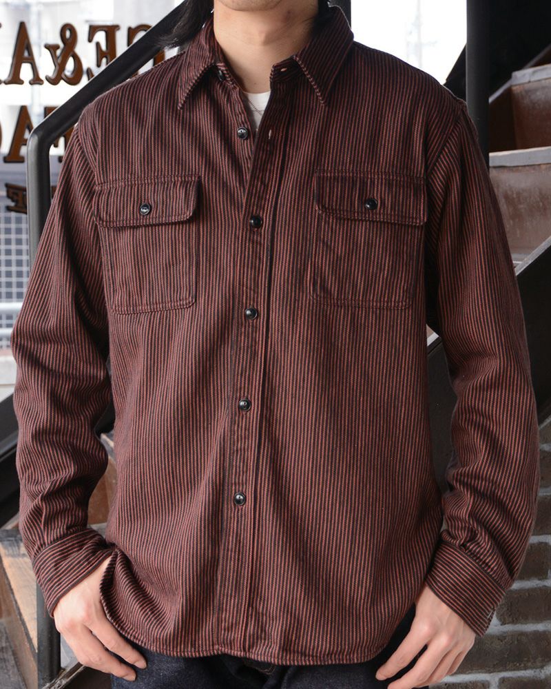 HV-01[HICKORY NEL SHIRT] | デラックスウエア公式オンラインストア