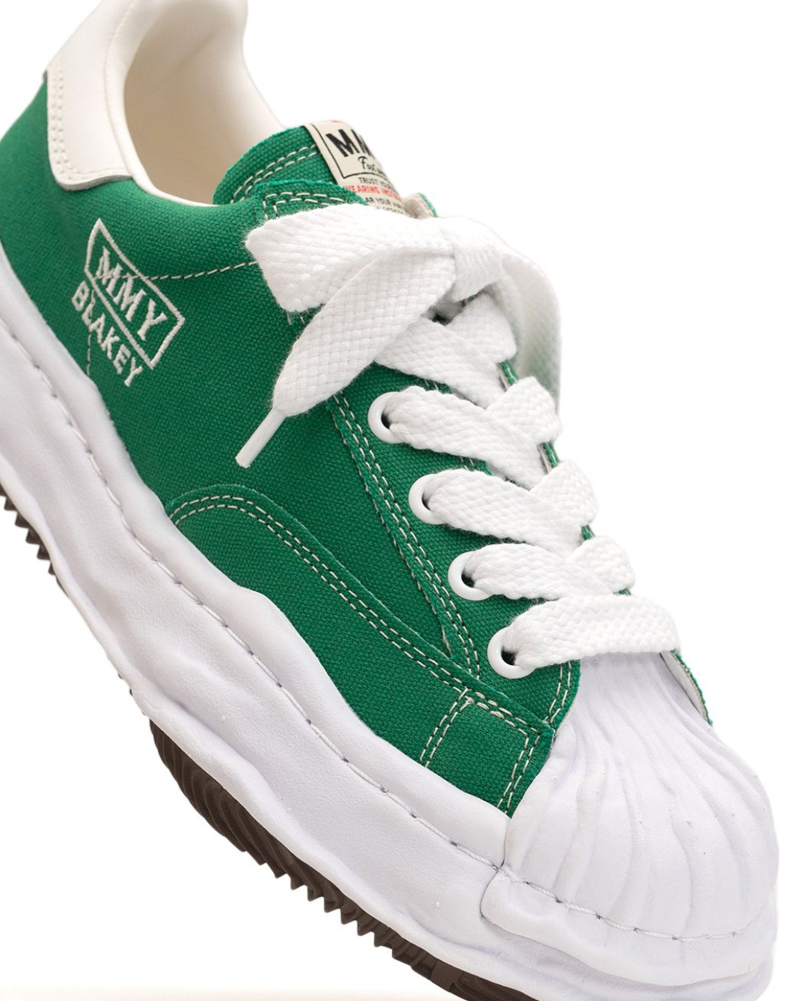 MIHARA YASUHIRO(ミハラヤスヒロ) BLAKEY LOW LEATHER / CL GREEN