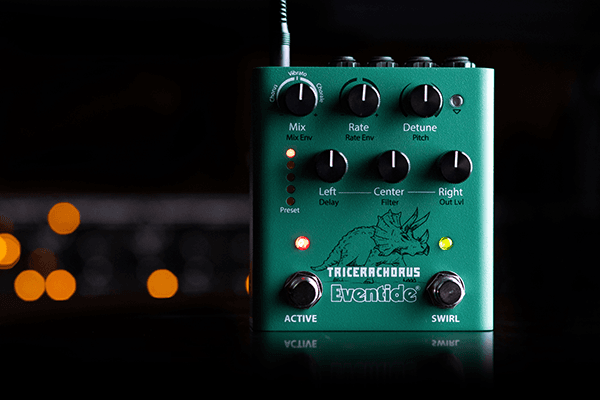Tricera Chorus Pedal 』- Eventide dot9 ペダルシリーズの新製品が