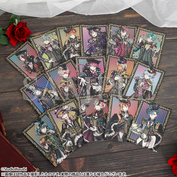 メタルポストカードコレクション（全16種） | 悪魔執事と黒い猫展