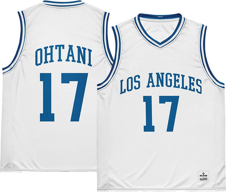 In The Clutch Adult Los Angeles Shohei Ohtani #17 White Basketball