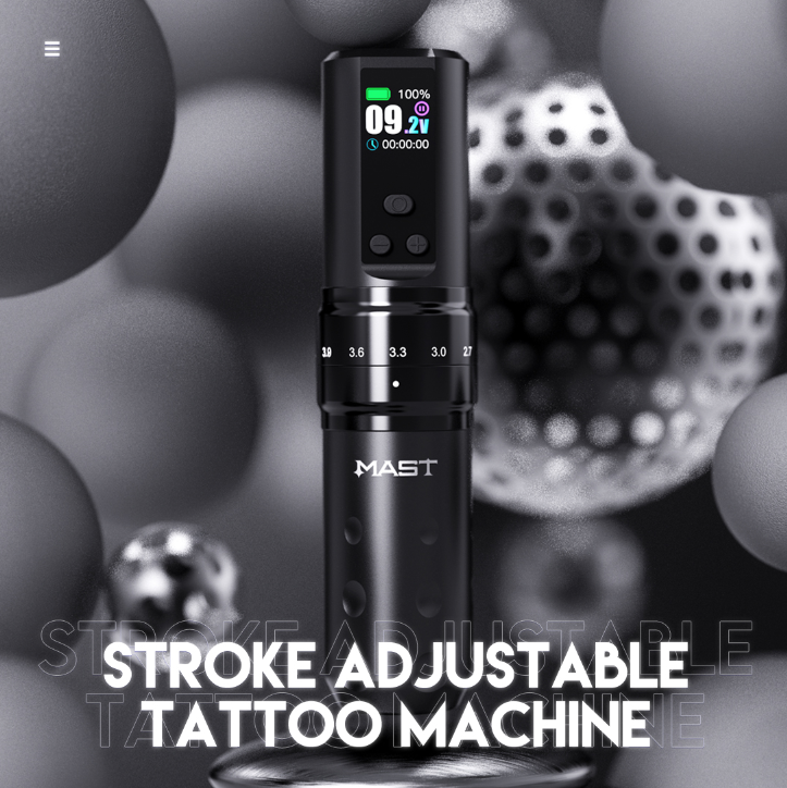 DHM TATTOO SUPPLY / 【Dragonhawk】Mast Fold 2 Pro Wireless Tattoo