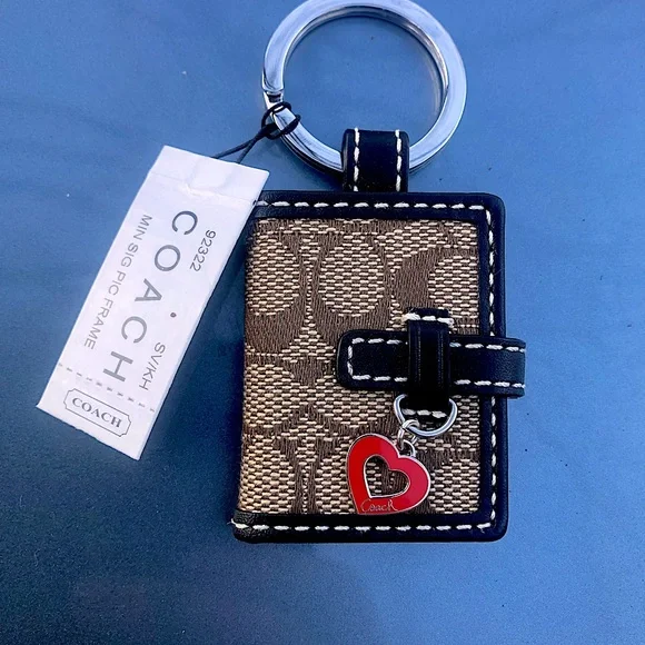 Coach | Accessories | Coach Mini Signature Picture Frame Keychain