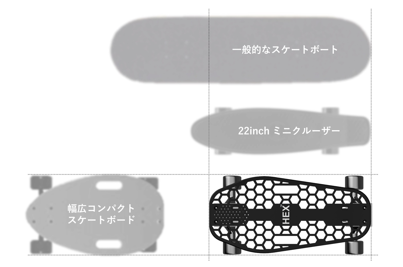 これならうまく乗れこなせるかも！monoto designがスケボーを