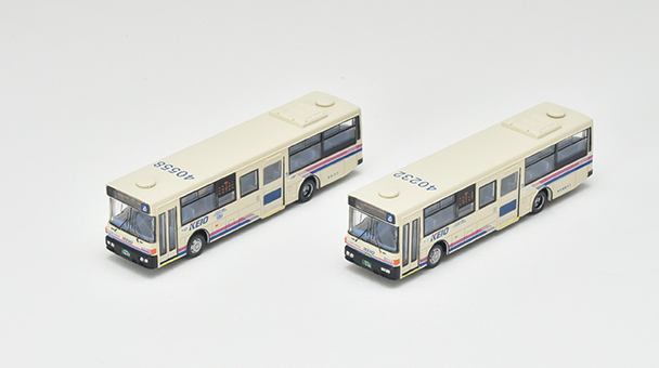 京王バスさよなら西工96MC 中型ロング車 京王電鉄バスカラー2台セット