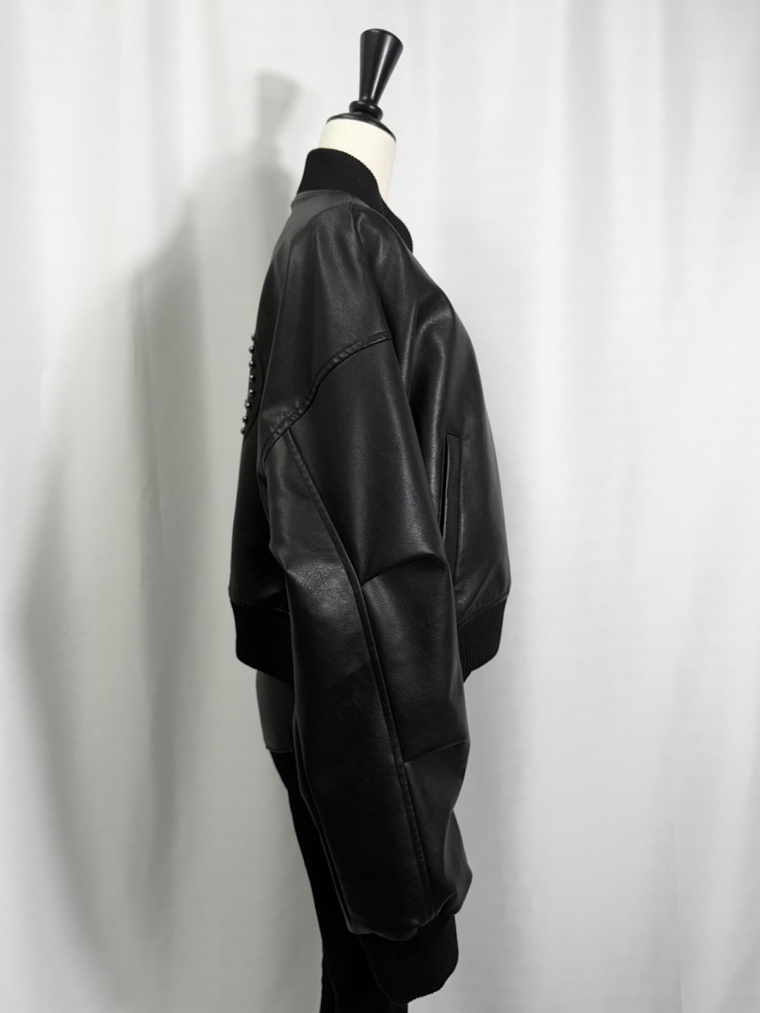 DD studs eco leather blouson | DIANTÉ (ディアンテ)公式通販サイト