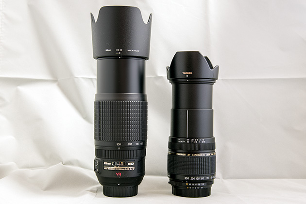 突然ですが、望遠ズームレンズ（AF-S VR Zoom-Nikkor 70-300mm f/4.5