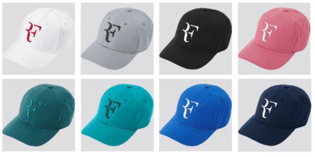 いよいよユニクロから ロジャー・フェデラー選手の”RF”キャップが登場