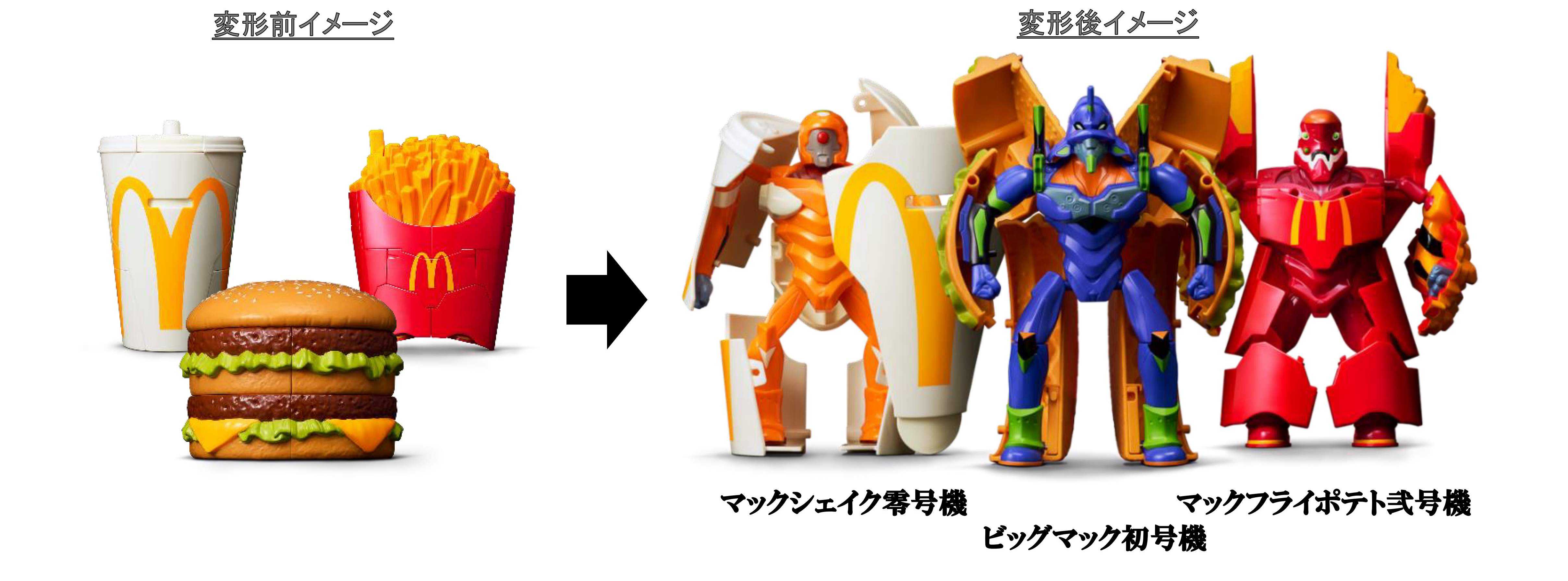 新世紀エヴァンゲリオン』と初コラボ！第一弾 数量限定 “奇跡の変形