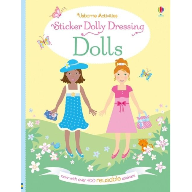 Usborne sticker book dolly dressing dolls – Dilly Dally Kids