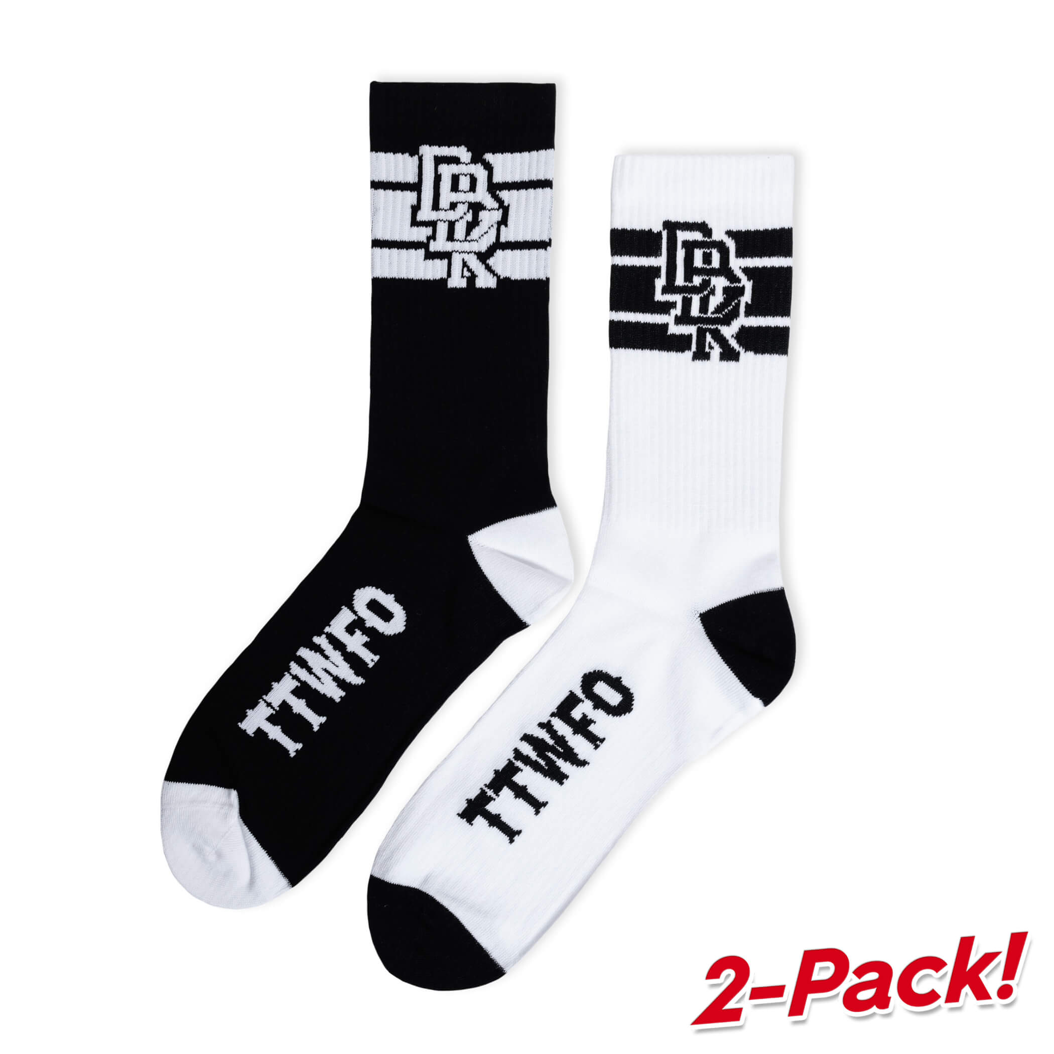 2 Pack of Socks | DBK Stacked | Fast, Worldwide Shipping – Dirt