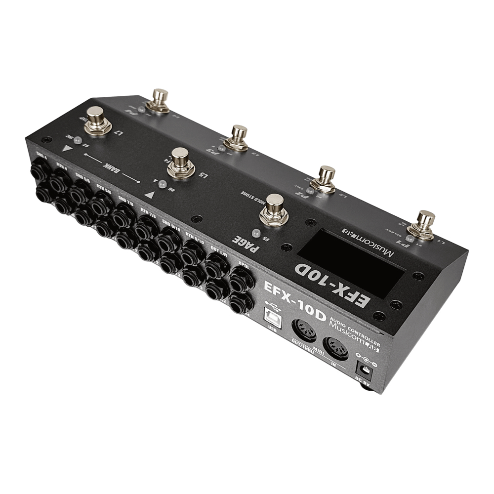 Musicom LABより、スイッチングシステム『EFX-10D』が発売！